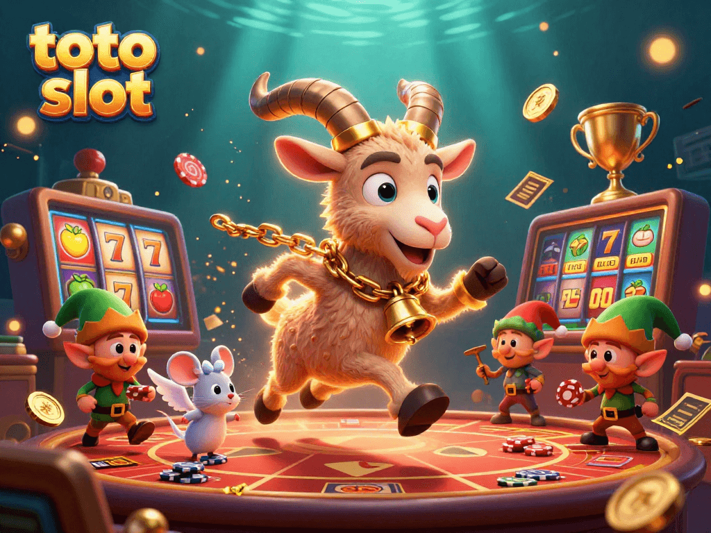 Engage with the thrilling world of toto slot as whimsical characters navigate a carnival of chance.