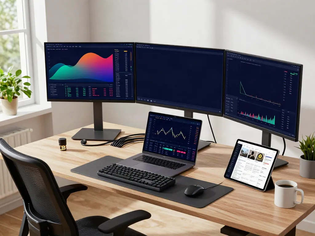 Dynamic workspace showcasing 基金净值API usage with real-time cryptocurrency prices, trading analysis, and DeFi insights.