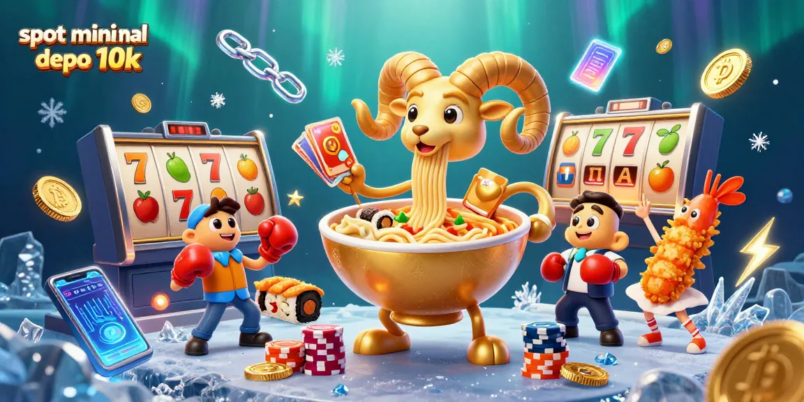 Mainkan slot minimal depo 10k dengan keuntungan maksimal di dunia kasino online, aksi menarik dari karakter kartun.