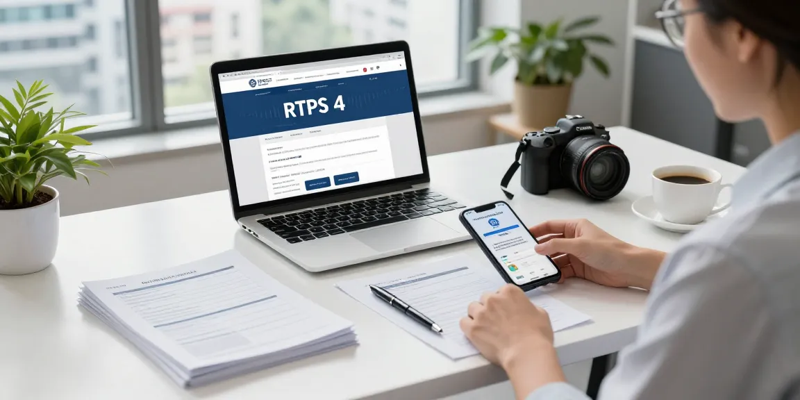 Get your government document from rtps 4 in a professional office setting showcasing organized workspace and relevant tools.