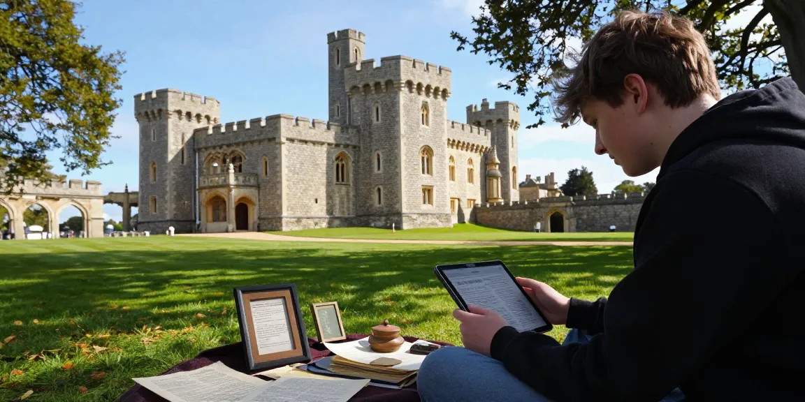 Explore historical insights at https://tyntescastle.com, where a reader immerses in Tynte's Castle's rich legacy.