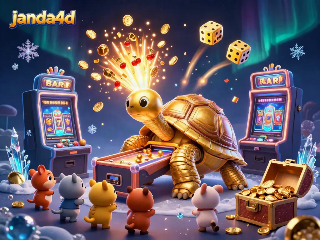 Mainkan janda4d dengan mesin slot yang berkilauan dan suasana penuh kegembiraan!