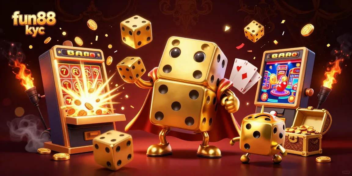 Trải nghiệm với fun88 kyc trong không gian sòng bài 3D đầy màu sắc và hấp dẫn