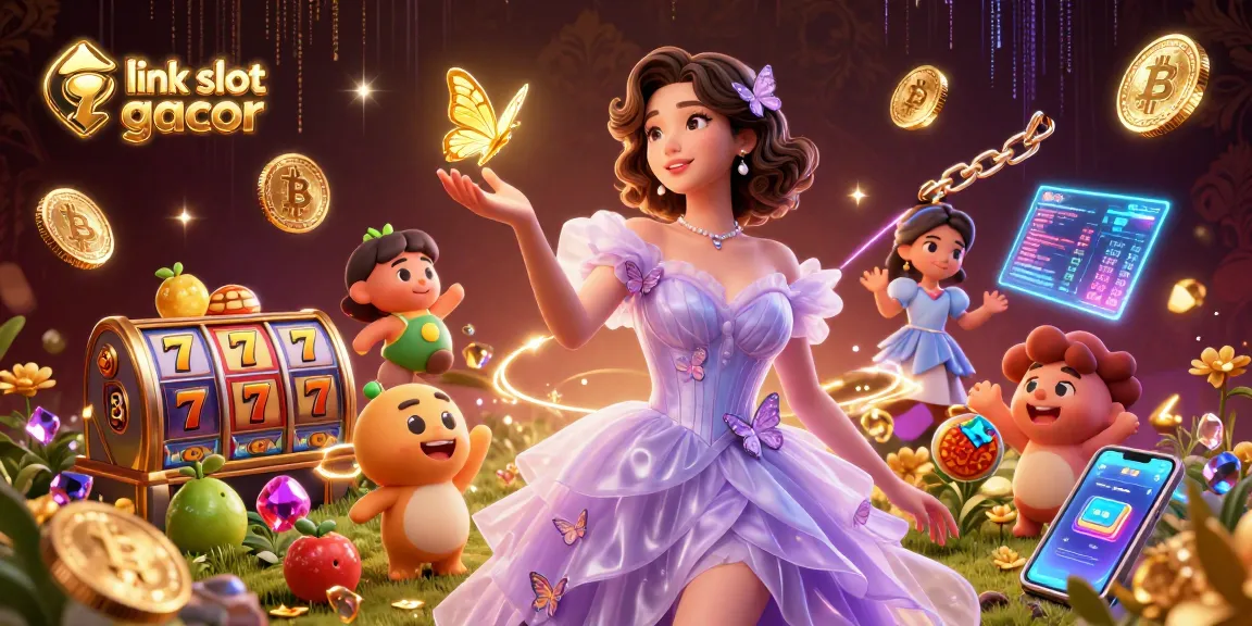 Spin the reels with link slot gacor strategies amid vibrant casino elements and captivating visuals.
