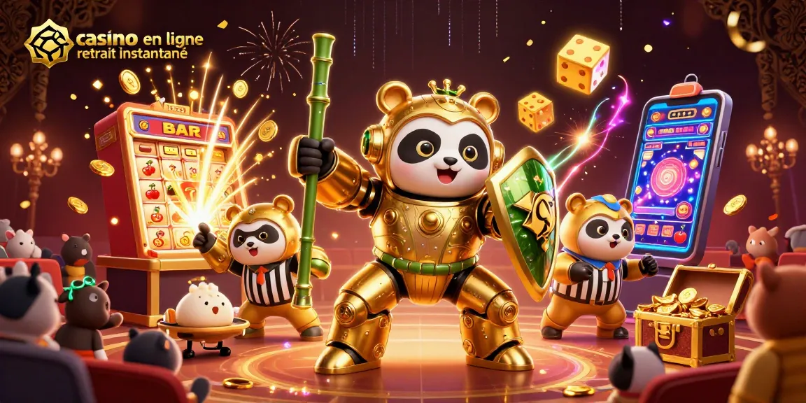 Découvrez un casino en ligne retrait instantané avec des personnages animés et des éléments de jeu captivants.
