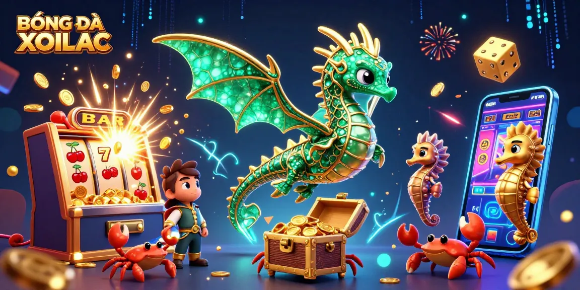 BÓNG ĐÁ XOILAC brings excitement to the game with colorful casino action and dynamic winning elements.